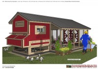 L105 - Chicken Coop Plans Construction - Chicken Coop Design - How To Build A Chicken Coop_09